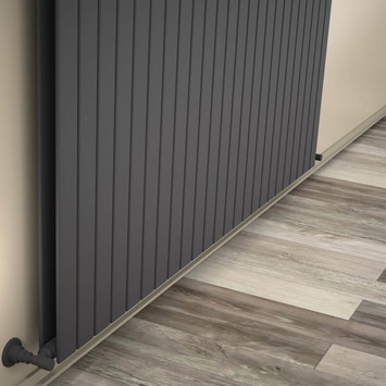 Radiva - Type 20V Radiateur Décoratif 600x1772 Anthracite
