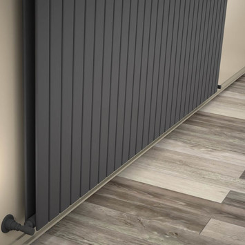 Radiva - Type 20V Radiateur Décoratif 600x2142 Anthracite
