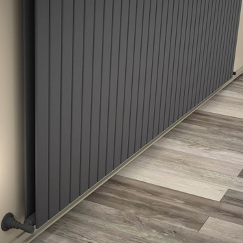 Radiva - Type 20V Radiateur Décoratif 600x2586 Anthracite