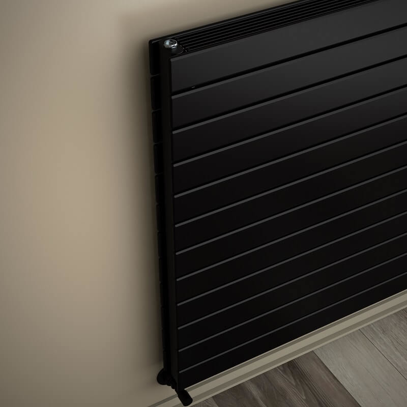 Type 21H Decorative Radiator 884x1500 Matte Black