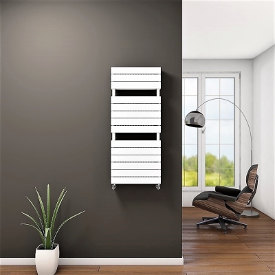 Type 21H Decorative Towel Warmer 500x1180 White