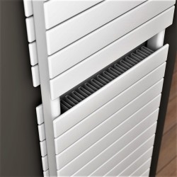 Type 21H Decorative Towel Warmer 500x1180 White - Thumbnail