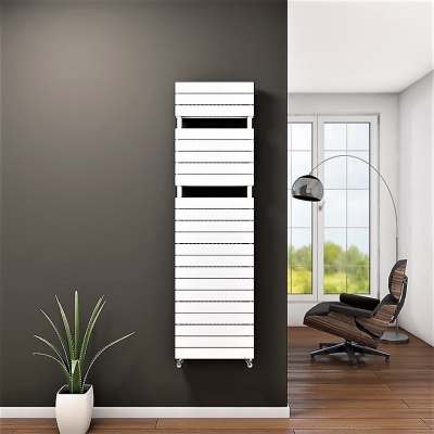 Type 21H Decorative Towel Warmer 600x1772 White