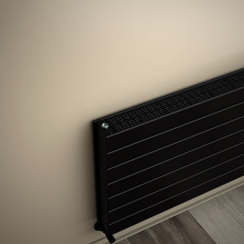- Type 22H Decorative Radiator 514x600 Matte Black  - Type 22H Decorative Radiator 514x600 Matte Black