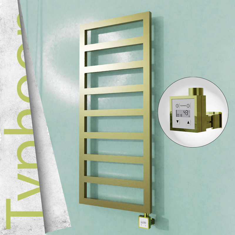 TYPHOON Elektrikli Paslanmaz Çelik Havlupan 400x1160 Ayna Polisaj (KTX3 Termostat) 300W