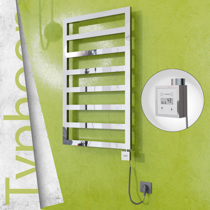 TYPHOON Elektrikli Paslanmaz Çelik Havlupan 400x1580 Ayna Polisaj (KTX3 Termostat) 300W Spiral Kablolu