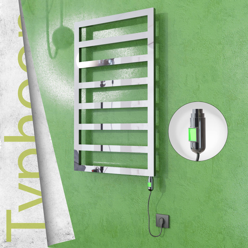 TYPHOON Elektrikli Paslanmaz Çelik Havlupan 400x1580 Ayna Polisaj (On/Off Düğmeli) 300W