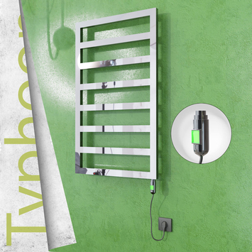 Radiva - Typhoon Elektrikli Paslanmaz Çelik Havlupan 400x1580 Ayna Polisaj (On/Off Düğmeli) 300W