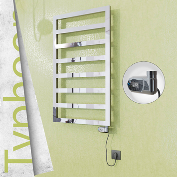 Radiva - Typhoon Elektrikli Paslanmaz Çelik Havlupan 400x1580 Ayna Polisaj (Thesis Termostat) 300W