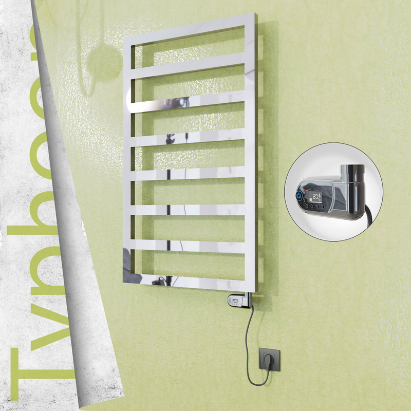 TYPHOON Elektrikli Paslanmaz Çelik Havlupan 400x1580 Ayna Polisaj (Thesis Termostat) 300W