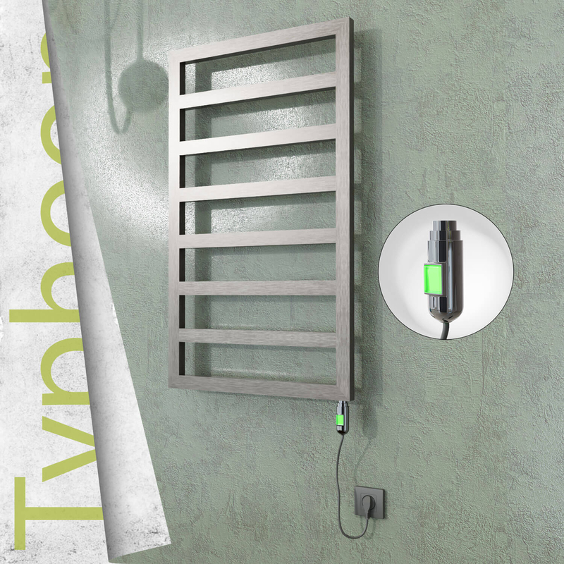TYPHOON Elektrikli Paslanmaz Çelik Havlupan 400x1580 Satin Polisaj (On/Off Düğmeli) 300W