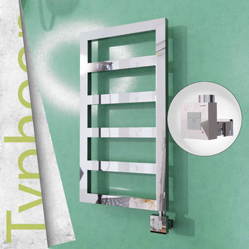 Radiva - Typhoon Elektrikli Paslanmaz Çelik Havlupan 400x740 Ayna Polisaj (KTX1 Termostat) 200W