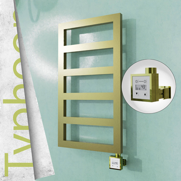Radiva - Typhoon Elektrikli Paslanmaz Çelik Havlupan 400x740 Ayna Polisaj (KTX3 Termostat) 200W