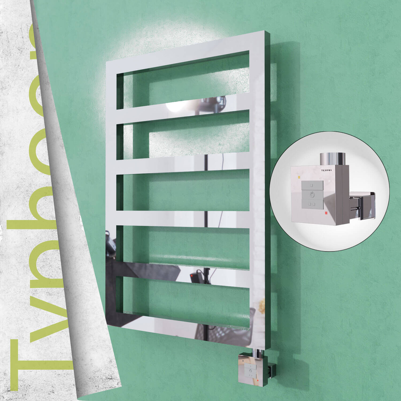 TYPHOON Elektrikli Paslanmaz Çelik Havlupan 500x1020 Ayna Polisaj (KTX1 Termostat) 300W