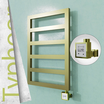 Radiva - Typhoon Elektrikli Paslanmaz Çelik Havlupan 500x1020 Ayna Polisaj (KTX3 Termostat) 300W