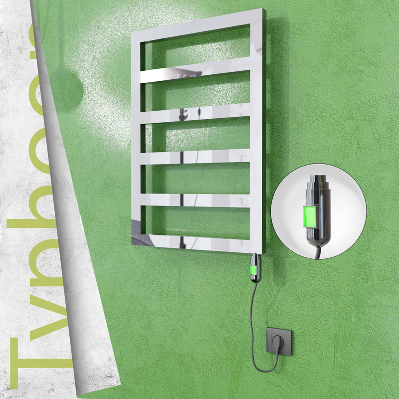 TYPHOON Elektrikli Paslanmaz Çelik Havlupan 500x1020 Ayna Polisaj (On/Off Düğmeli) 300W