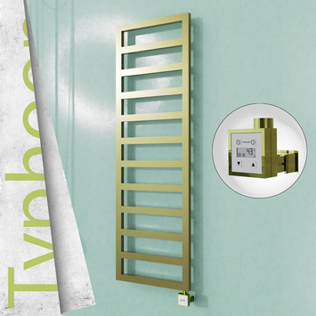 Radiva - Typhoon Elektrikli Paslanmaz Çelik Havlupan 500x1160 Ayna Polisaj (KTX3 Termostat) 300W