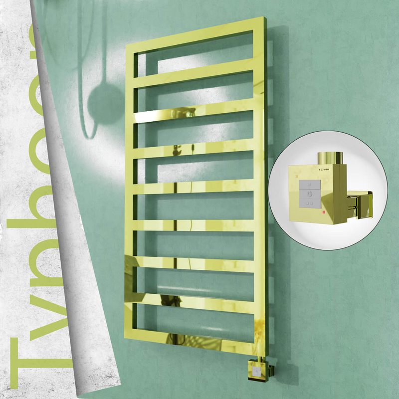 TYPHOON Elektrikli Paslanmaz Çelik Havlupan 500x1580 Altın (KTX1 Termostat) 600W