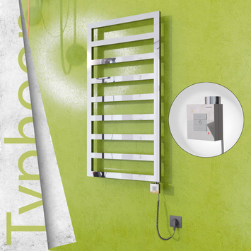 Radiva - Typhoon Elektrikli Paslanmaz Çelik Havlupan 500x1580 Ayna Polisaj (KTX1 Termostat) 600W Spiral Kablolu