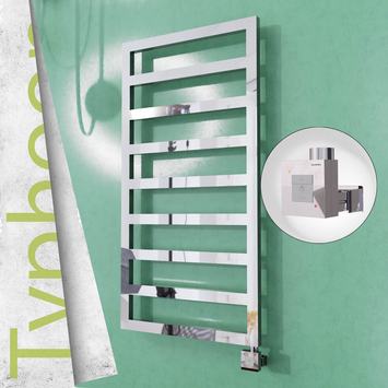 Radiva - Typhoon Elektrikli Paslanmaz Çelik Havlupan 500x1580 Ayna Polisaj (KTX1 Termostat) 600W