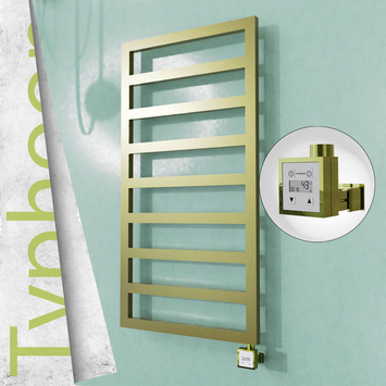Radiva - Typhoon Elektrikli Paslanmaz Çelik Havlupan 500x1580 Ayna Polisaj (KTX3 Termostat) 600W