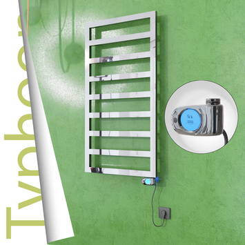 Radiva - Typhoon Elektrikli Paslanmaz Çelik Havlupan 500x1580 Ayna Polisaj (Musa Termostat) 600W