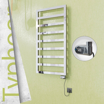 Radiva - Typhoon Elektrikli Paslanmaz Çelik Havlupan 500x1580 Ayna Polisaj (Thesis Termostat) 600W