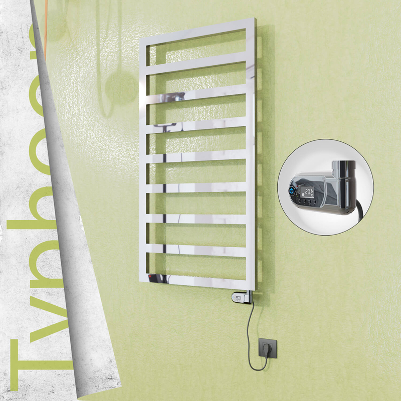 TYPHOON Elektrikli Paslanmaz Çelik Havlupan 500x1580 Ayna Polisaj (Thesis Termostat) 600W