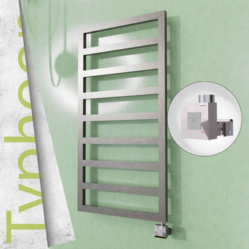 Radiva - Typhoon Elektrikli Paslanmaz Çelik Havlupan 500x1580 Satin Polisaj (KTX1 Termostat) 600W