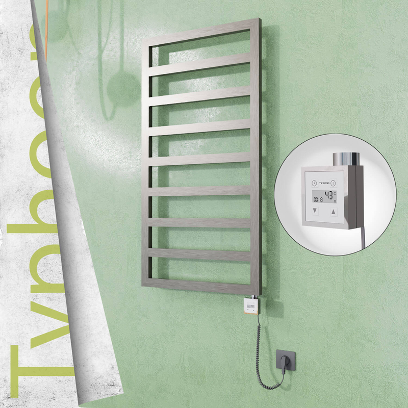 TYPHOON Elektrikli Paslanmaz Çelik Havlupan 500x1580 Satin Polisaj (KTX3 Termostat) 600W Spiral Kablolu