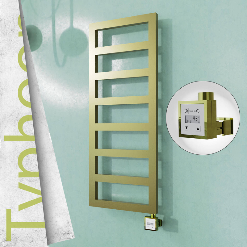 TYPHOON Elektrikli Paslanmaz Çelik Havlupan 500x740 Ayna Polisaj (KTX3 Termostat) 200W