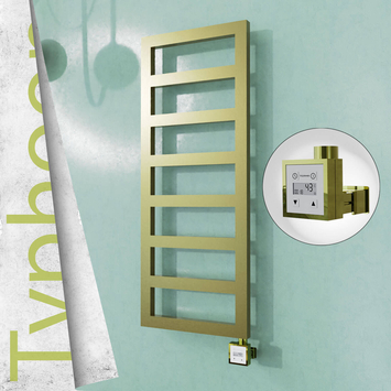 Radiva - Typhoon Elektrikli Paslanmaz Çelik Havlupan 500x740 Ayna Polisaj (KTX3 Termostat) 200W