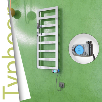 Radiva - Typhoon Elektrikli Paslanmaz Çelik Havlupan 500x740 Ayna Polisaj (Musa Termostat) 200W