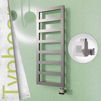 Radiva - Typhoon Elektrikli Paslanmaz Çelik Havlupan 500x740 Satin Polisaj (KTX1 Termostat) 200W