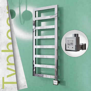 Radiva - Typhoon Elektrikli Paslanmaz Çelik Havlupan 500x740 Satin Polisaj (KTX3 Termostat) 200W
