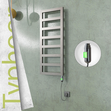 Radiva - Typhoon Elektrikli Paslanmaz Çelik Havlupan 500x740 Satin Polisaj (On/Off Düğmeli) 200W