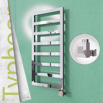 - TYPHOON Elektrikli Paslanmaz Çelik Havlupan 600x1020 Ayna Polisaj (KTX1 Termostat) 300W  - TYPHOON Elektrikli Paslanmaz Çelik Havlupan 600x1020 Ayna Polisaj (KTX1 Termostat) 300W