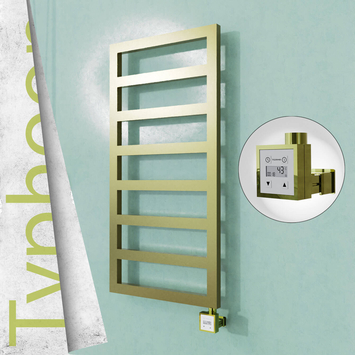 Radiva - Typhoon Elektrikli Paslanmaz Çelik Havlupan 600x1020 Ayna Polisaj (KTX3 Termostat) 300W