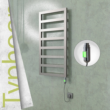Radiva - Typhoon Elektrikli Paslanmaz Çelik Havlupan 600x1020 Satin Polisaj (On/Off Düğmeli) 300W