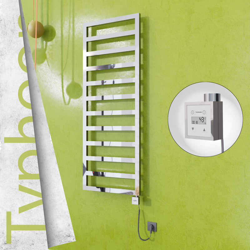 TYPHOON Elektrikli Paslanmaz Çelik Havlupan 600x1580 Ayna Polisaj (KTX3 Termostat) 600W Spiral Kablolu