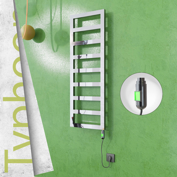 Radiva - Typhoon Elektrikli Paslanmaz Çelik Havlupan 600x740 Ayna Polisaj (On/Off Düğmeli) 300W