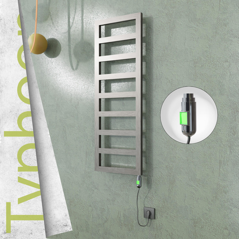 TYPHOON Elektrikli Paslanmaz Çelik Havlupan 600x740 Satin Polisaj (On/Off Düğmeli) 300W