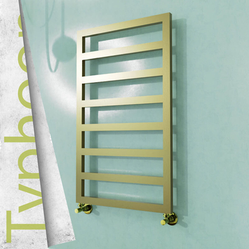 Radiva - Typhoon Paslanmaz Çelik Havlupan 400x1020 Satine Altın