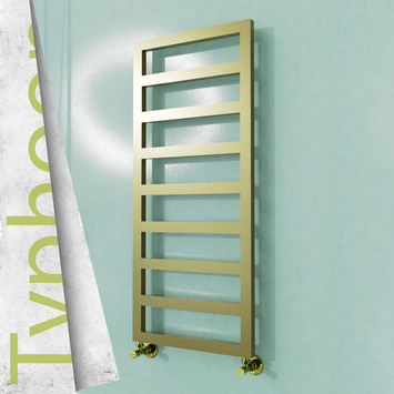 Radiva - Typhoon Paslanmaz Çelik Havlupan 400x1160 Satine Altın