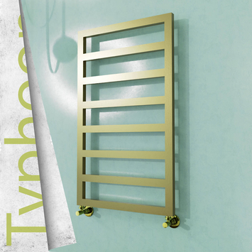 - TYPHOON Paslanmaz Çelik Havlupan 400x1580 Satine Altın  - TYPHOON Paslanmaz Çelik Havlupan 400x1580 Satine Altın