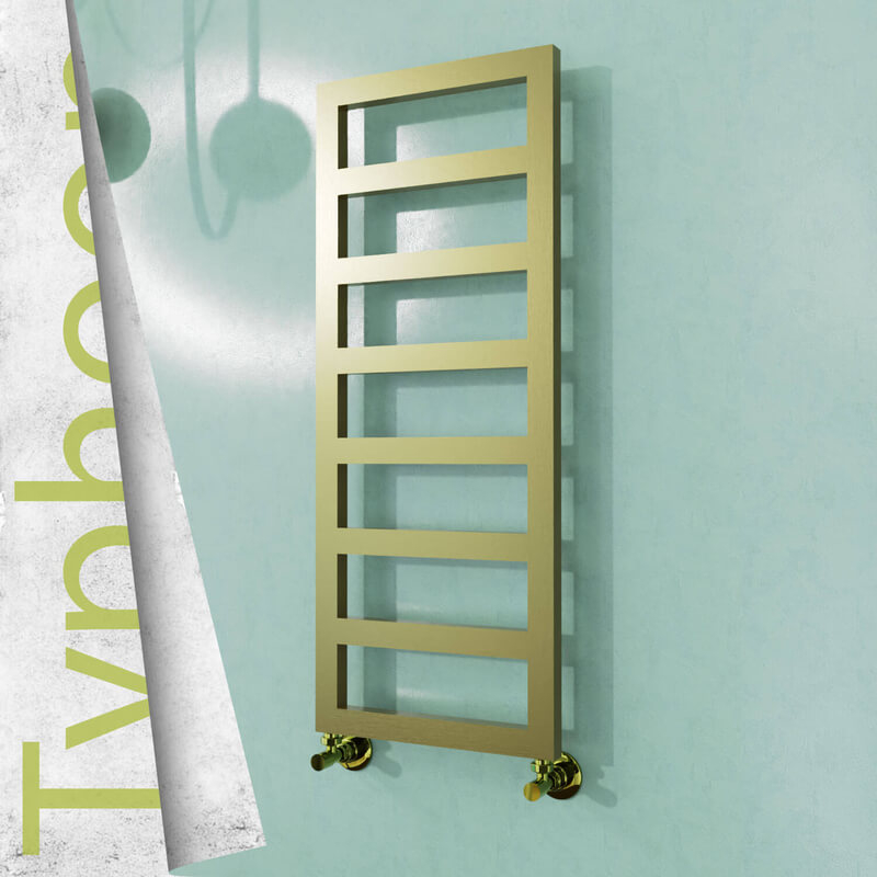 TYPHOON Paslanmaz Çelik Havlupan 500x1020 Satine Altın