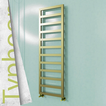 Radiva - Typhoon Paslanmaz Çelik Havlupan 500x1580 Satine Altın