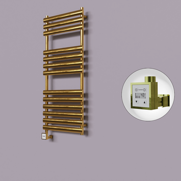 - Volga Dekoratif Elektrikli Havlupan 500x1200 Altın (KTX3 Termostat) 300W  - Volga Dekoratif Elektrikli Havlupan 500x1200 Altın (KTX3 Termostat) 300W