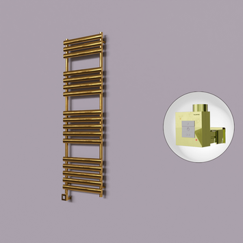 - Volga Dekoratif Elektrikli Havlupan 500x1600 Altın (KTX1 Termostat) 600W  - Volga Dekoratif Elektrikli Havlupan 500x1600 Altın (KTX1 Termostat) 600W