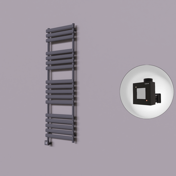 - Volga Dekoratif Elektrikli Havlupan 500x1600 Koyu Antrasit (KTX1 Termostat) 1000W  - Volga Dekoratif Elektrikli Havlupan 500x1600 Koyu Antrasit (KTX1 Termostat) 1000W